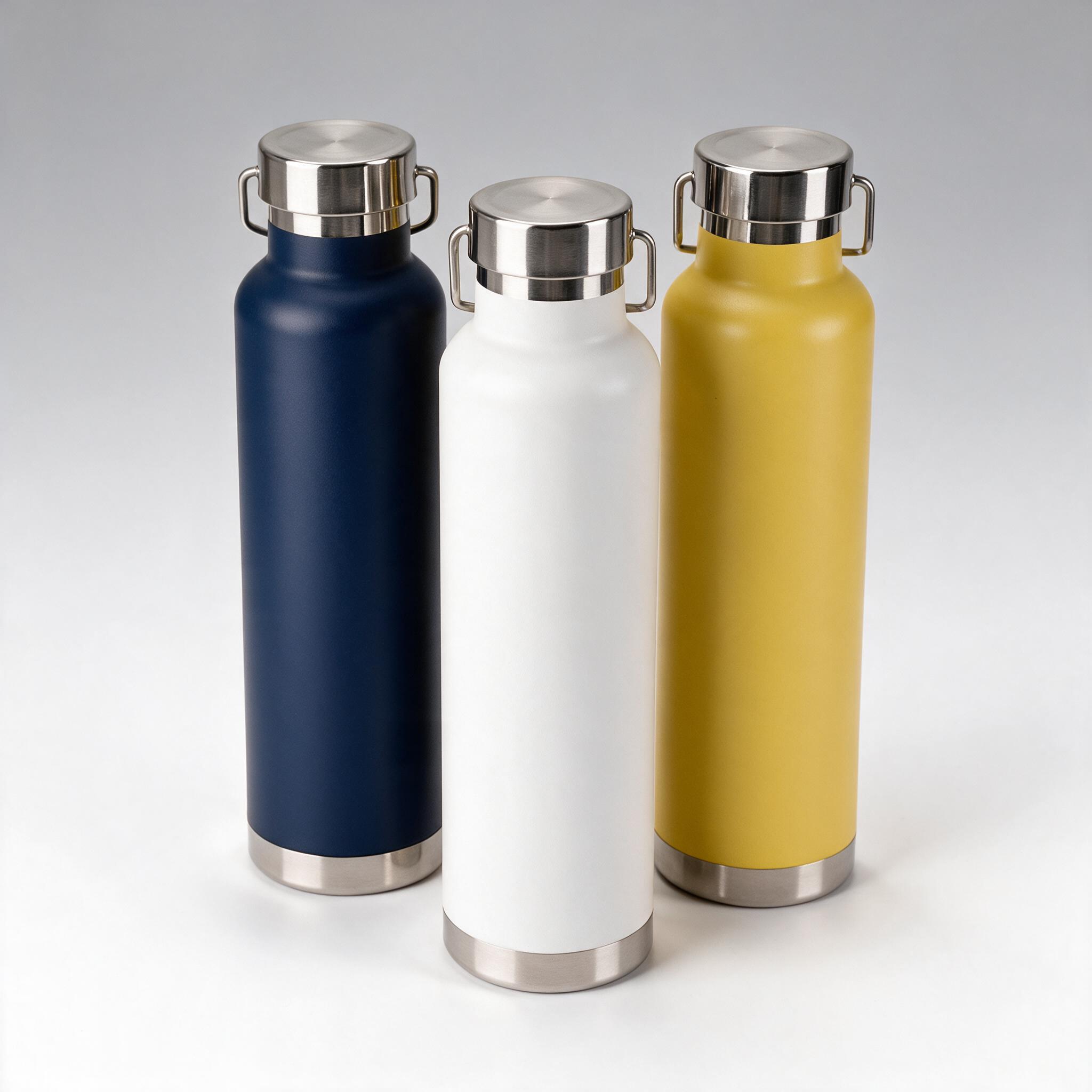 Stainless Steel Sports Bottle with Carabiner (MY-SW2201)