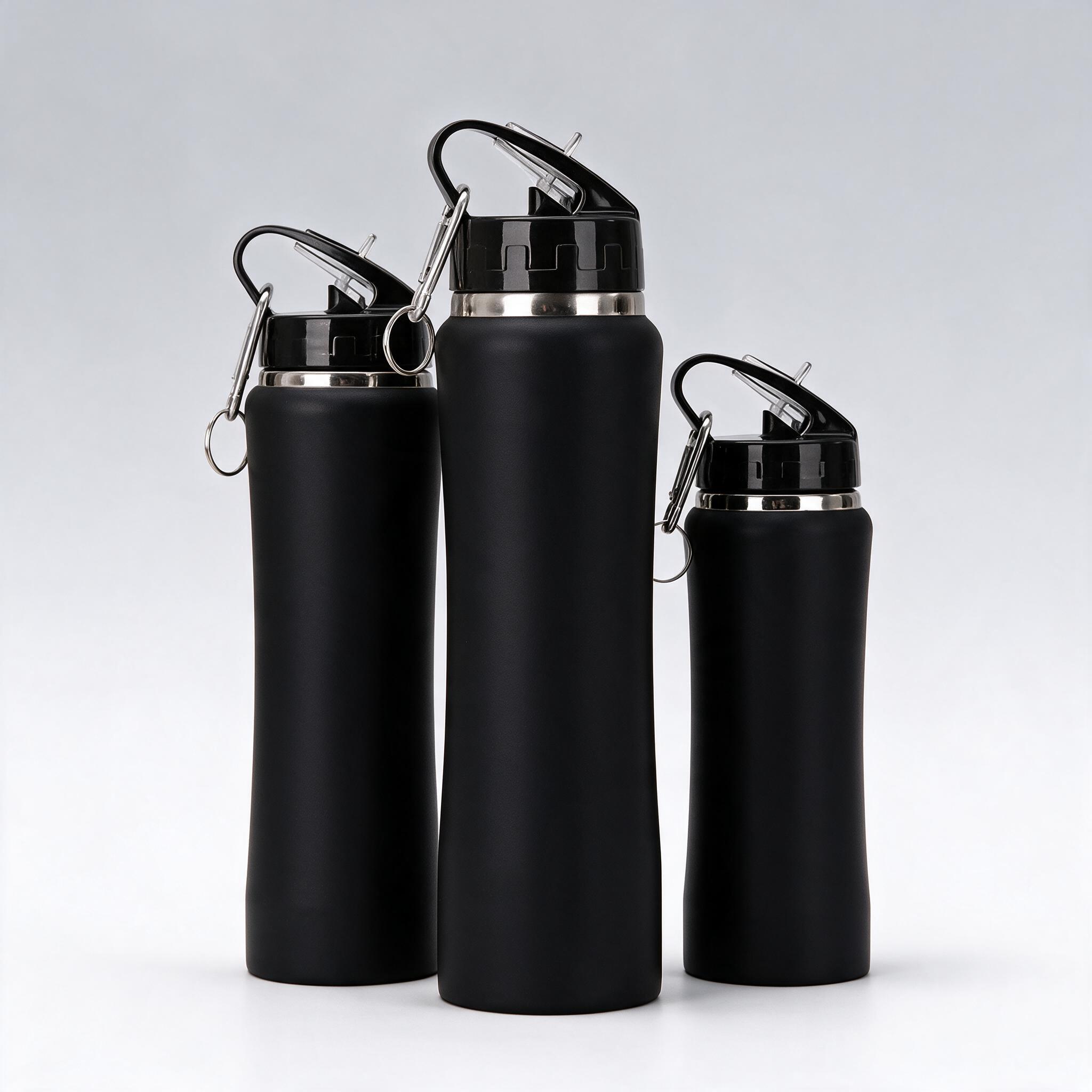 Sports Bottle with Straw Lid 3-Size Set (MY-SW1205/MY-SW1607/MY-SW2502)
