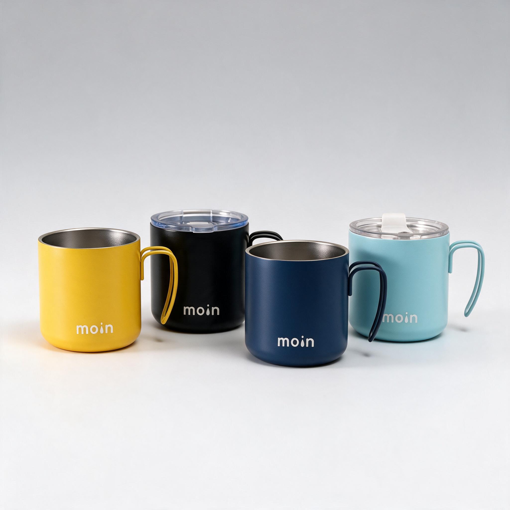 Coffee Mug with Handle 4-Color 2-Size (MY-KF0801/MY-KF1001)