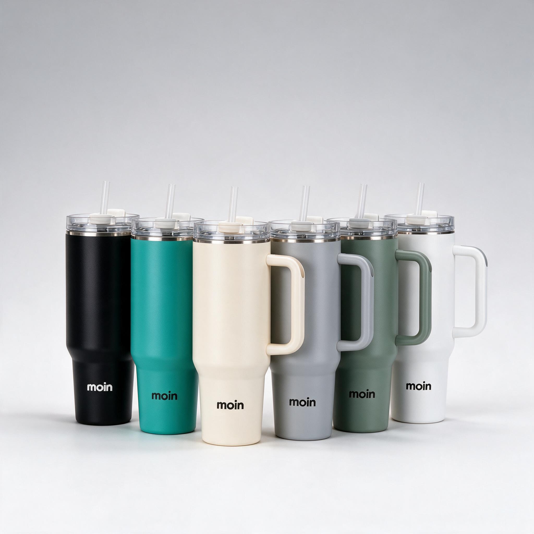 Tumbler with Handle 40oz 6-Color