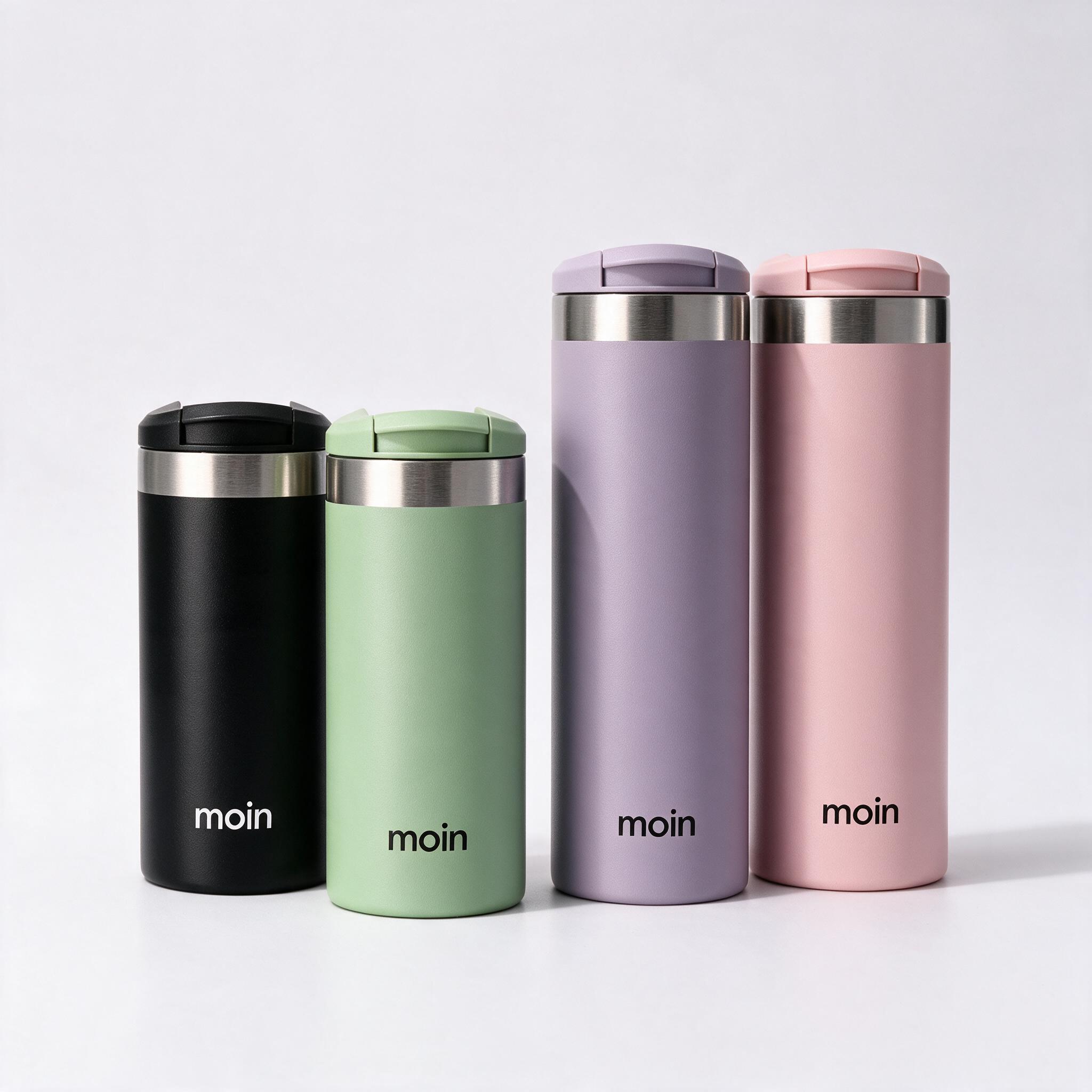 Flip-Top Tumbler 2-Size 4-Color
