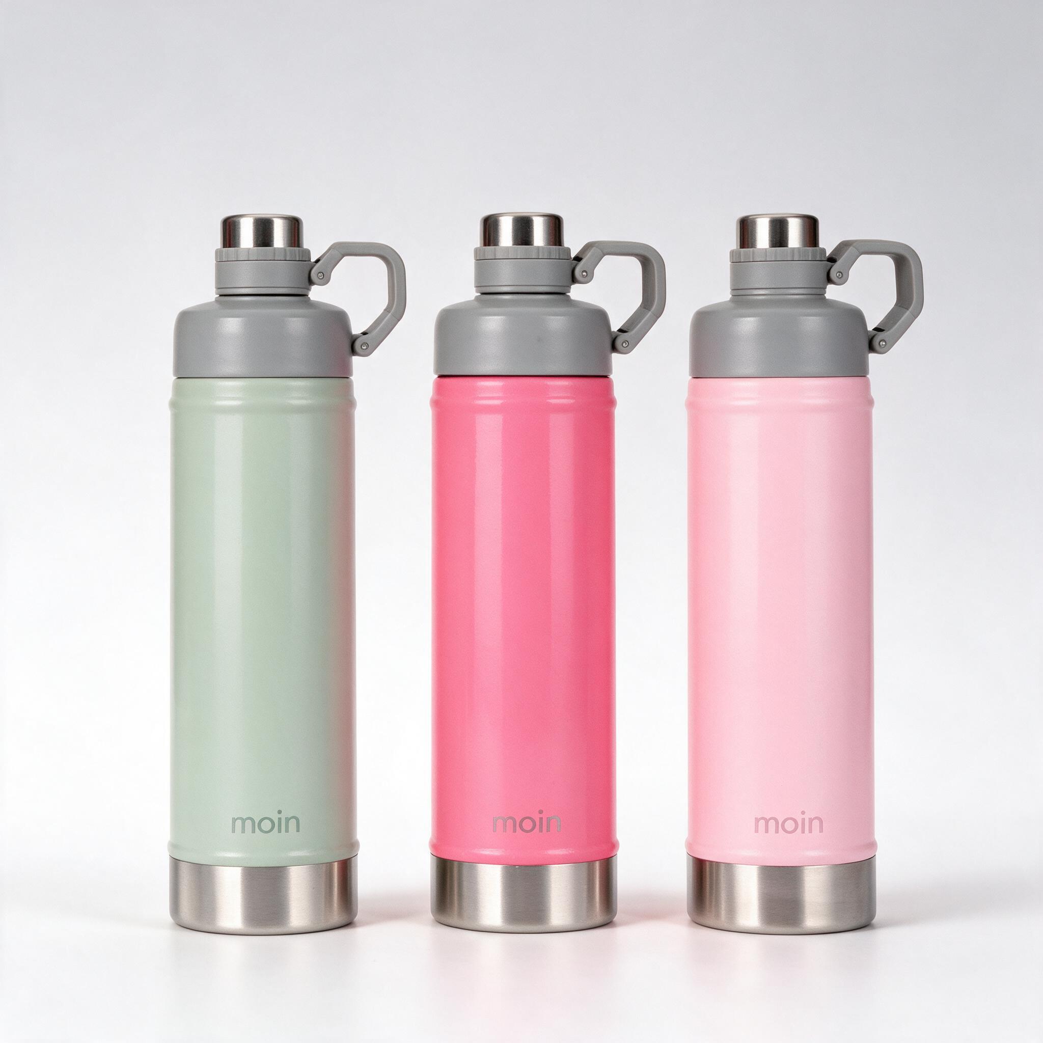 Two-Tone Vacuum Flask 2-Size 3-Color