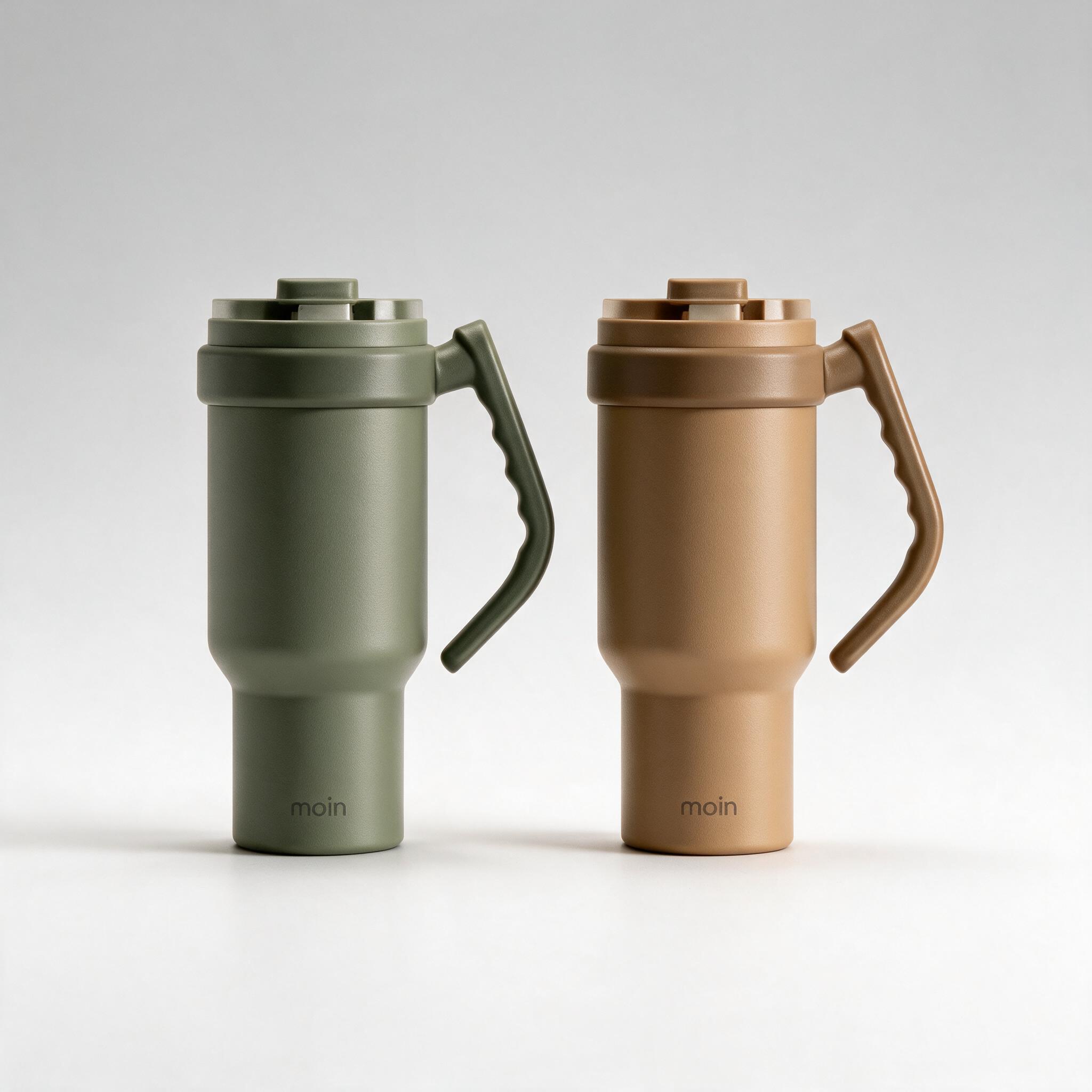40oz Car Cup Tumbler with Handle 2-Color (MY-CT4005)