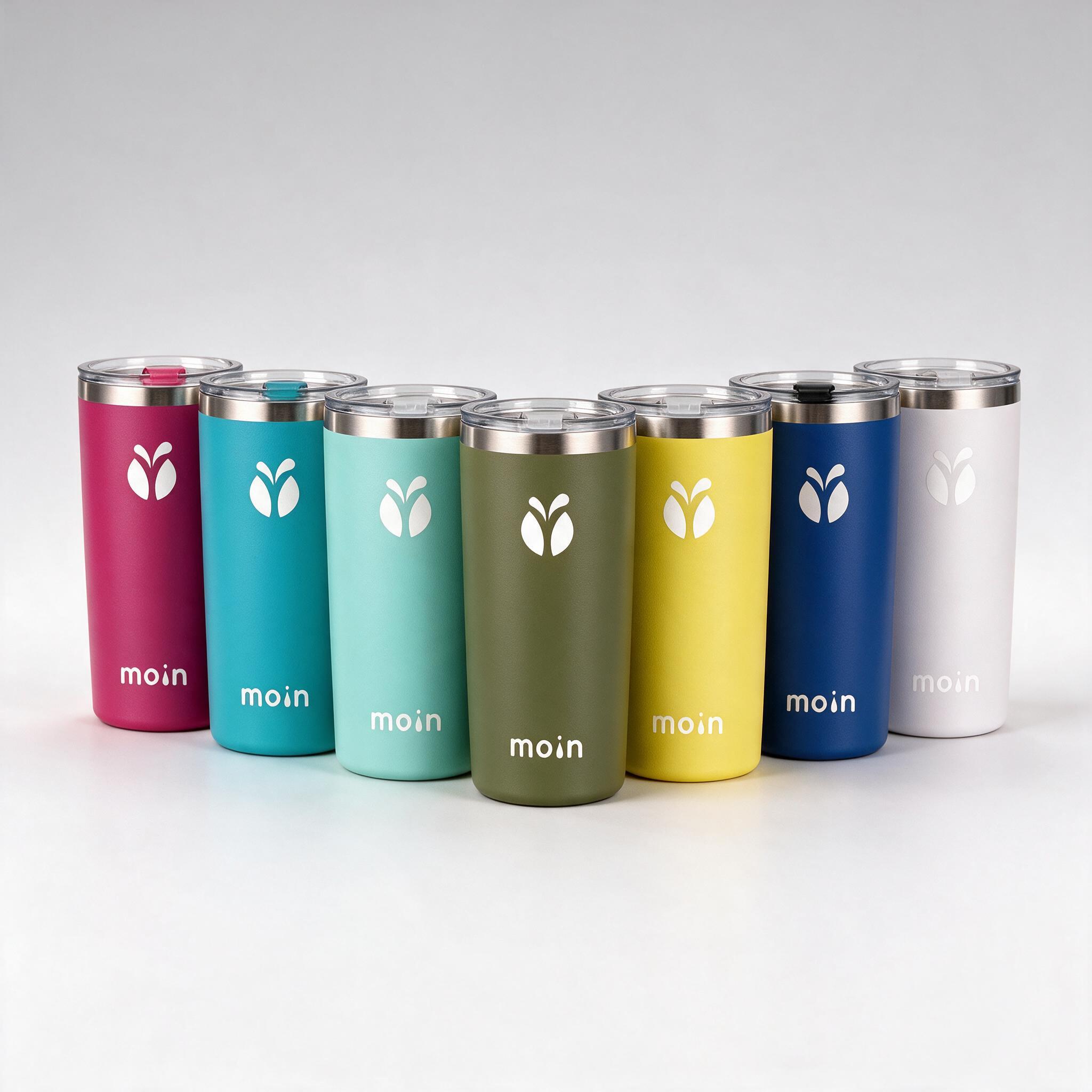 Car Cup Straight Tumbler 20oz 7-Color